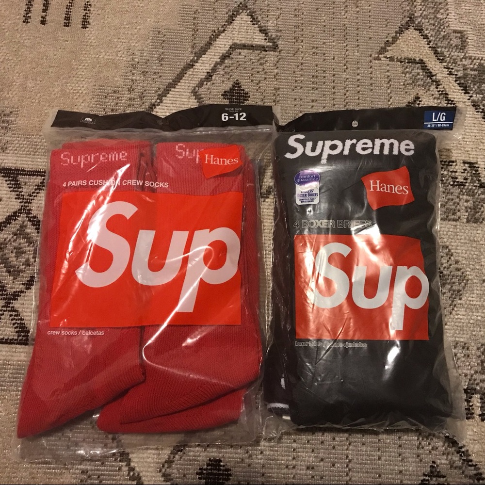 Supreme Briefs + Socks Bundle